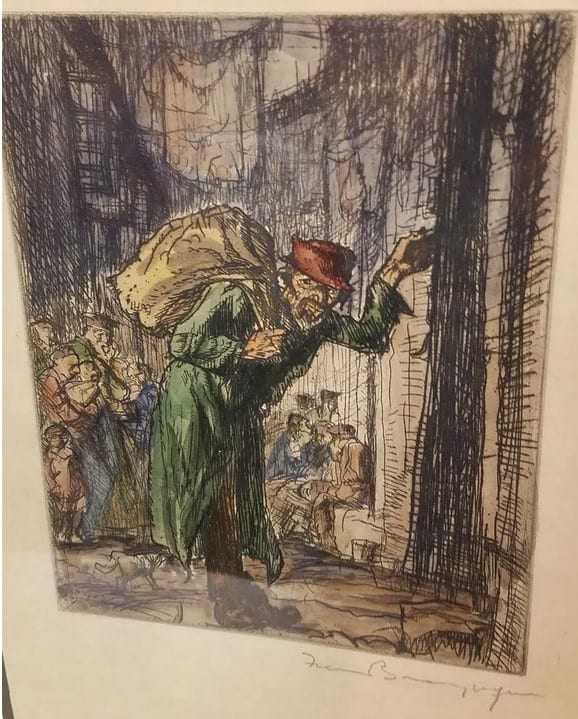 Unknown by Frank Brangwyn 