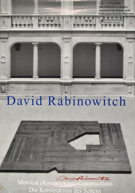 Metrical (Romanesque) Constructions Poster by David Rabinowitch 