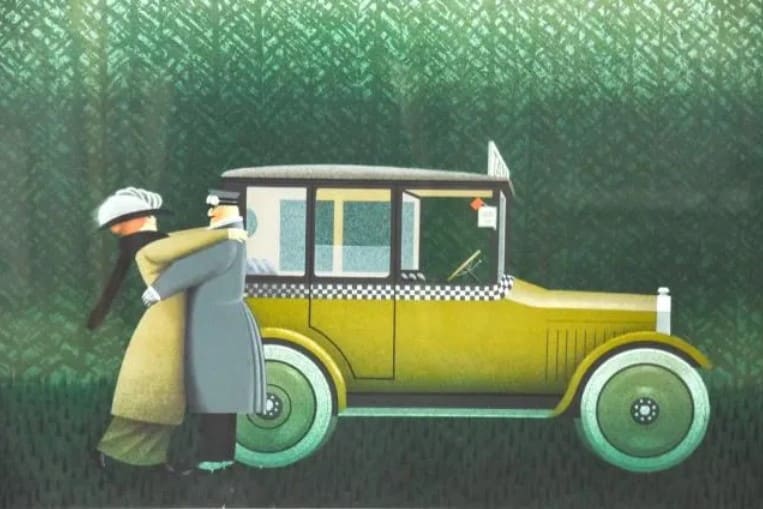 Taxi Ride by Jan Balet 