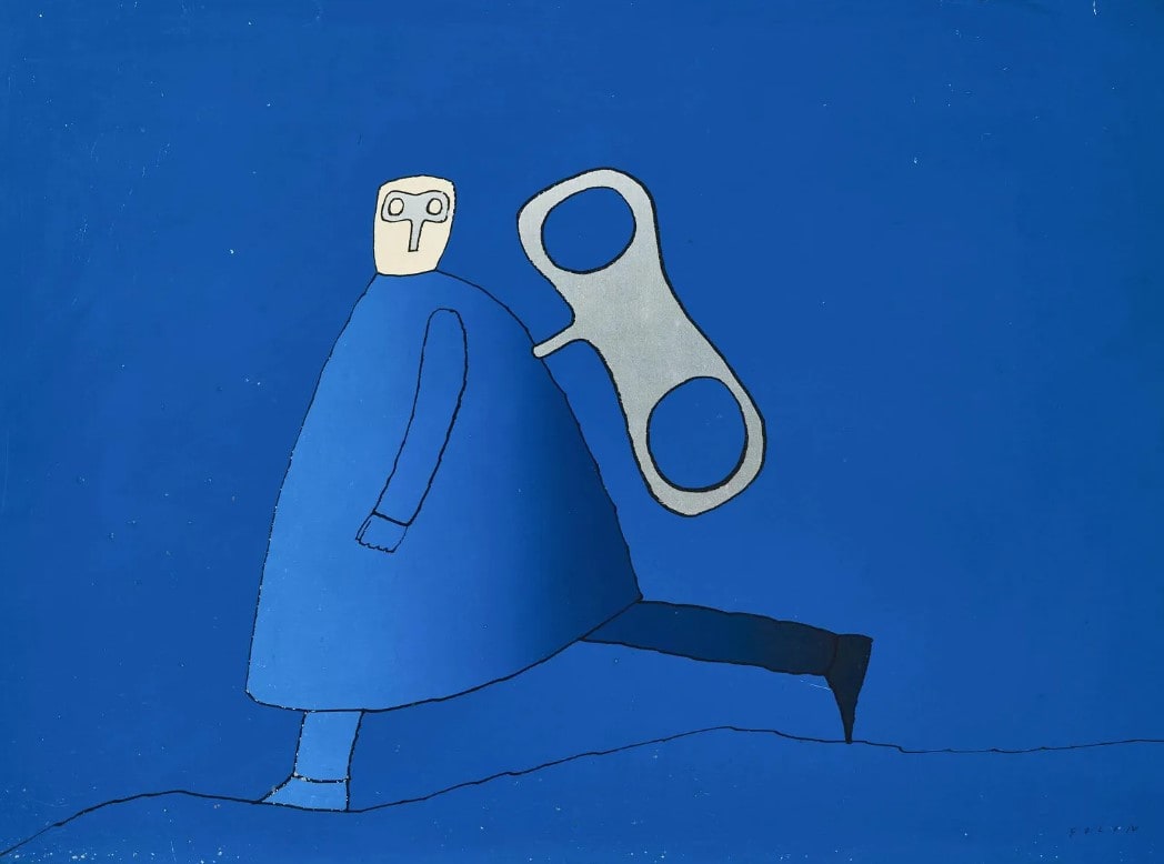 Le Regard by Jean Michel Folon 