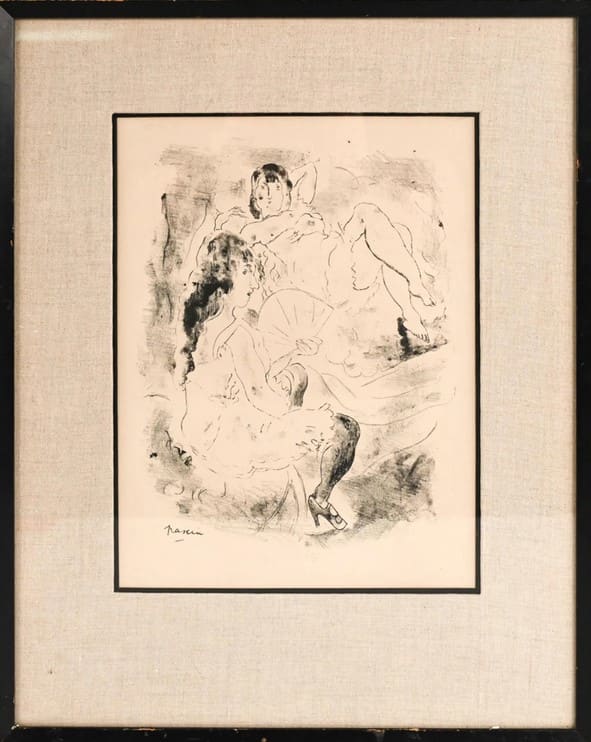 Les amies by Jules Pascin 