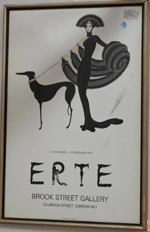 Symphony / Brooke Street Gallery Poster by Erte 