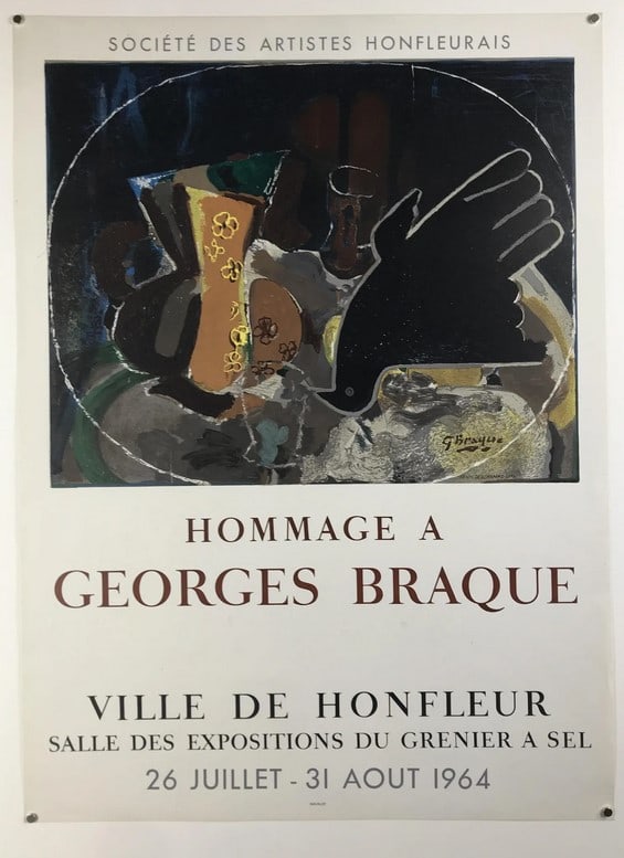 Pichet et oiseau / Hommage à Georges Braque Honfleur by Georges Braque 