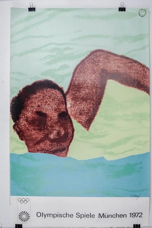 Olympische Spiele Munich 1972 by Ronald Brooks Kitaj 