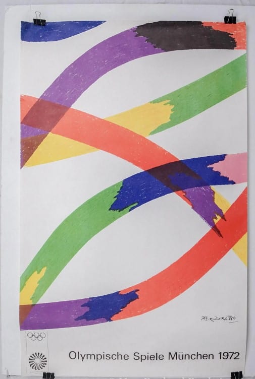 Olympische Spiele Munich 1972 by Piero Dorazio 