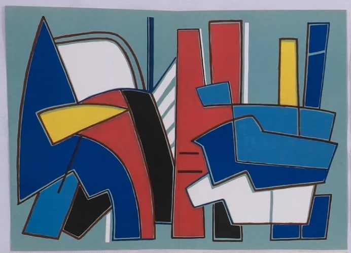 Composition Revue XXeme siecle #29 by Alberto Magnelli 