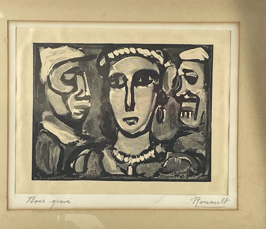 Les visages by Georges Rouault 