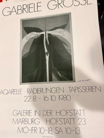 Galerie in der Hofstatt Poster by Gabriele Grosse 