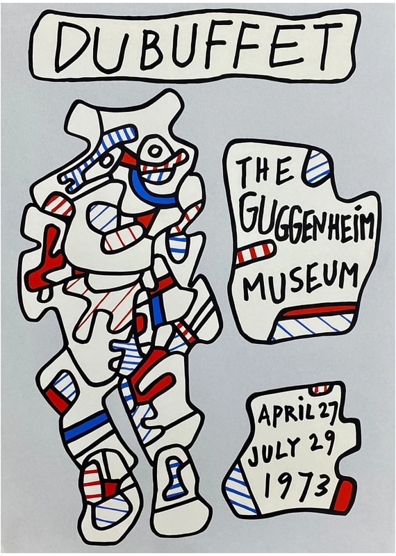 Guggenheim Museum 1973 by Jean Dubuffet 