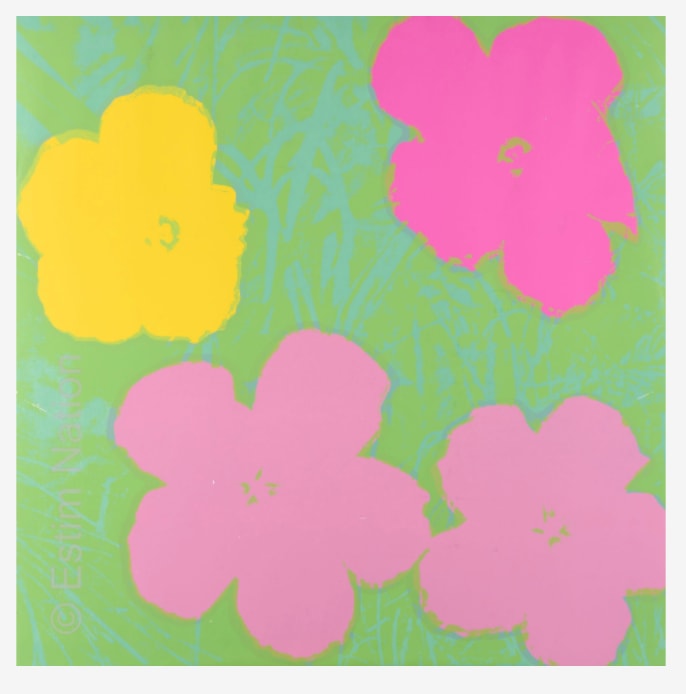 Flowers by Andy Warhol 