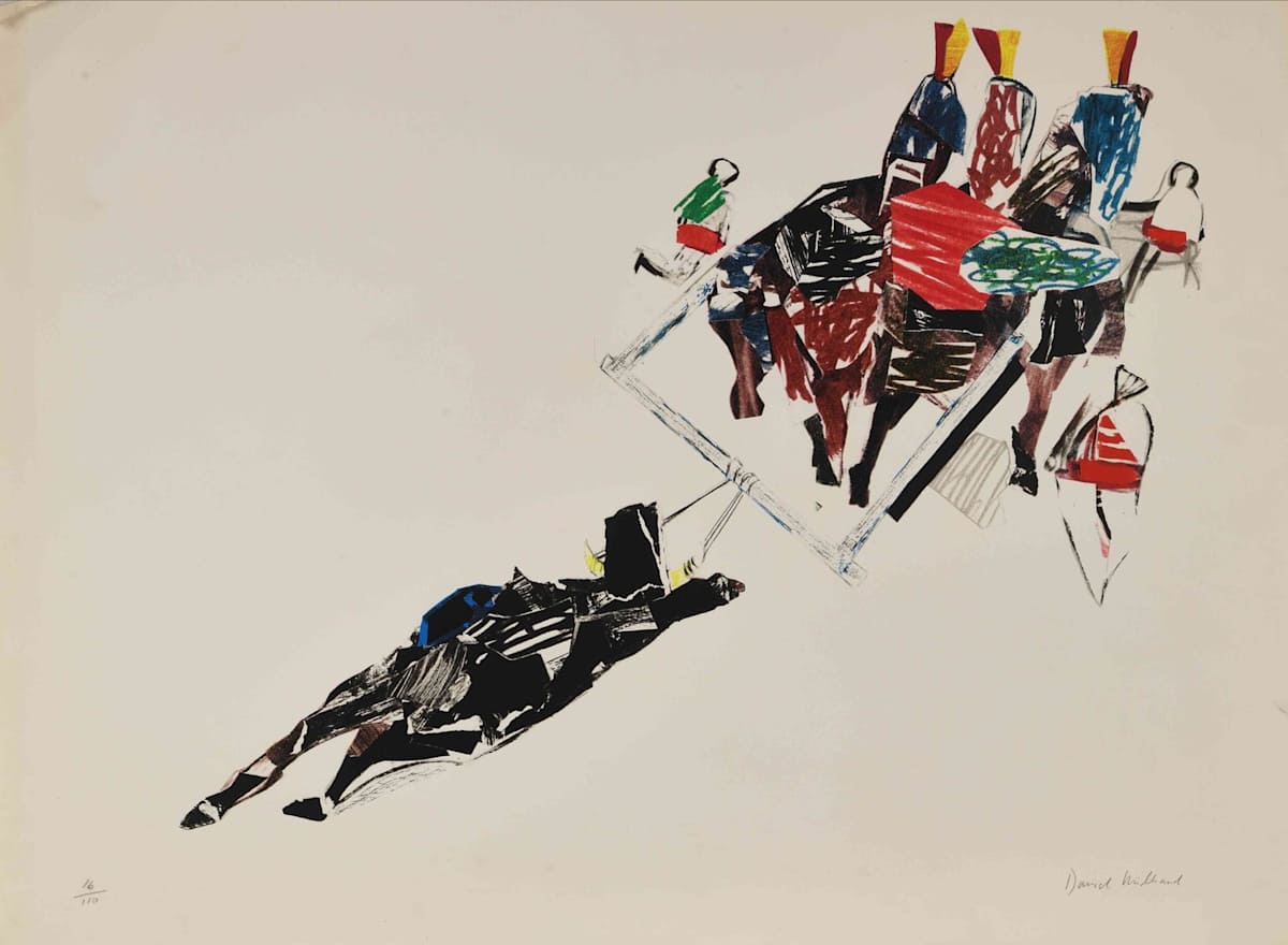 Tauromachie 11 (La trainée) by David Milhaud 