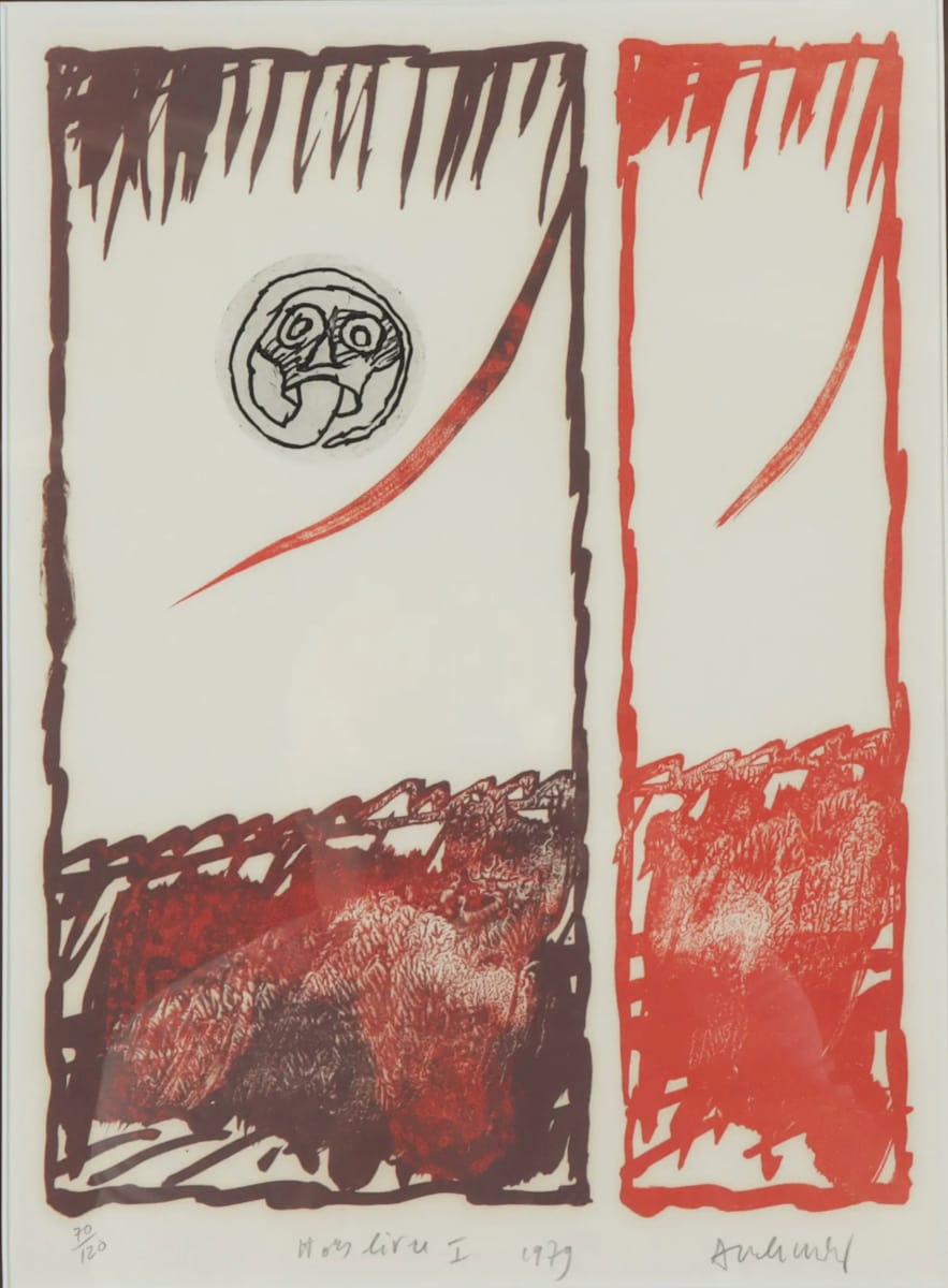 Hors Livre I by Pierre Alechinsky 