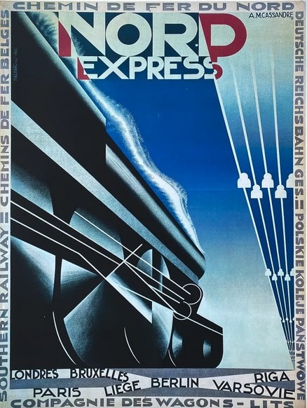 Nord Express by Cassandre, Image 1.
