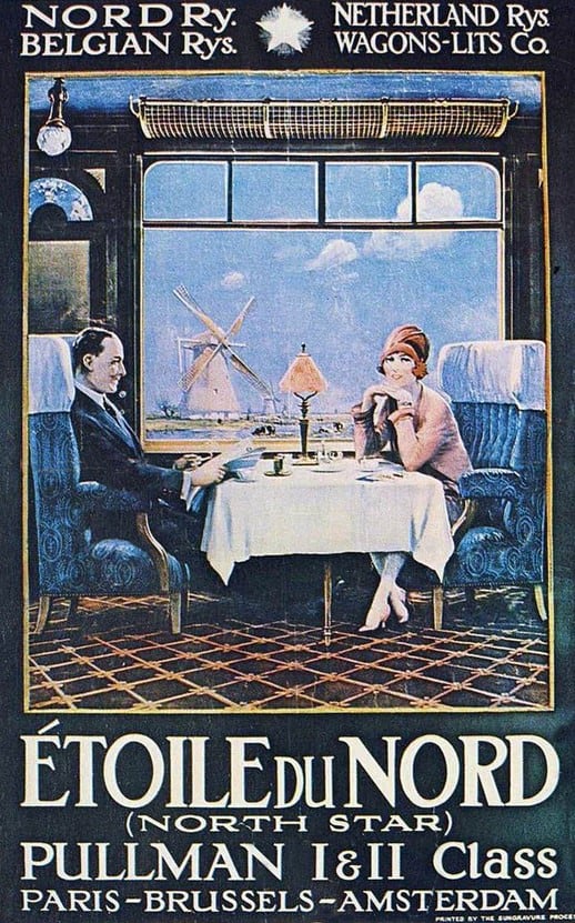 Etoile du Nord Pullman by William Spencer Bagdatopoulos 