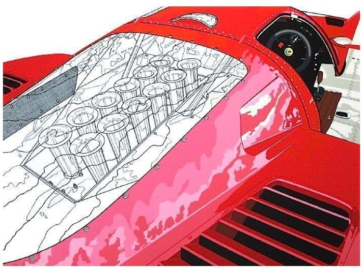 Ferrari Le Mans 1970 V12 by Michel Raimon, Image 1.