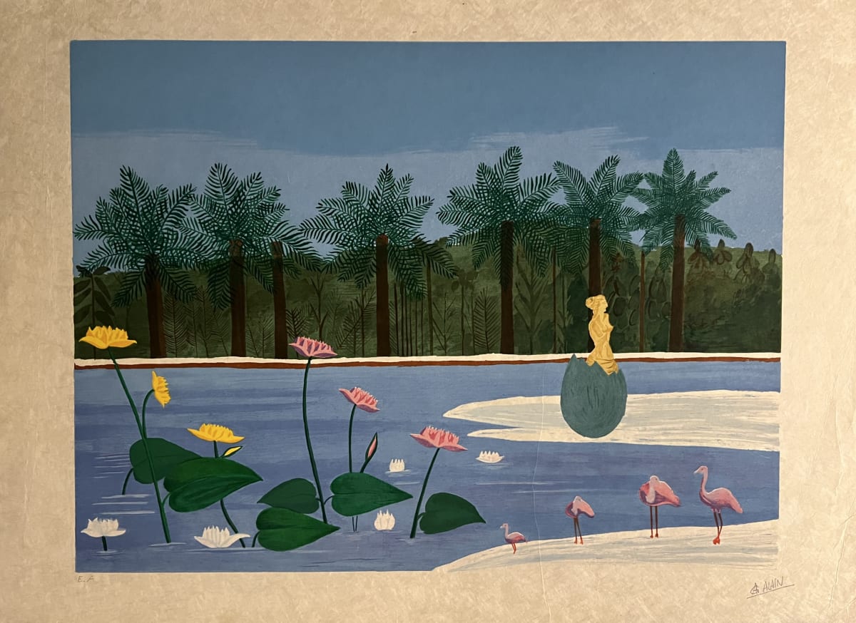 Unknown, after Rousseau's Nenuphars, Image 1.