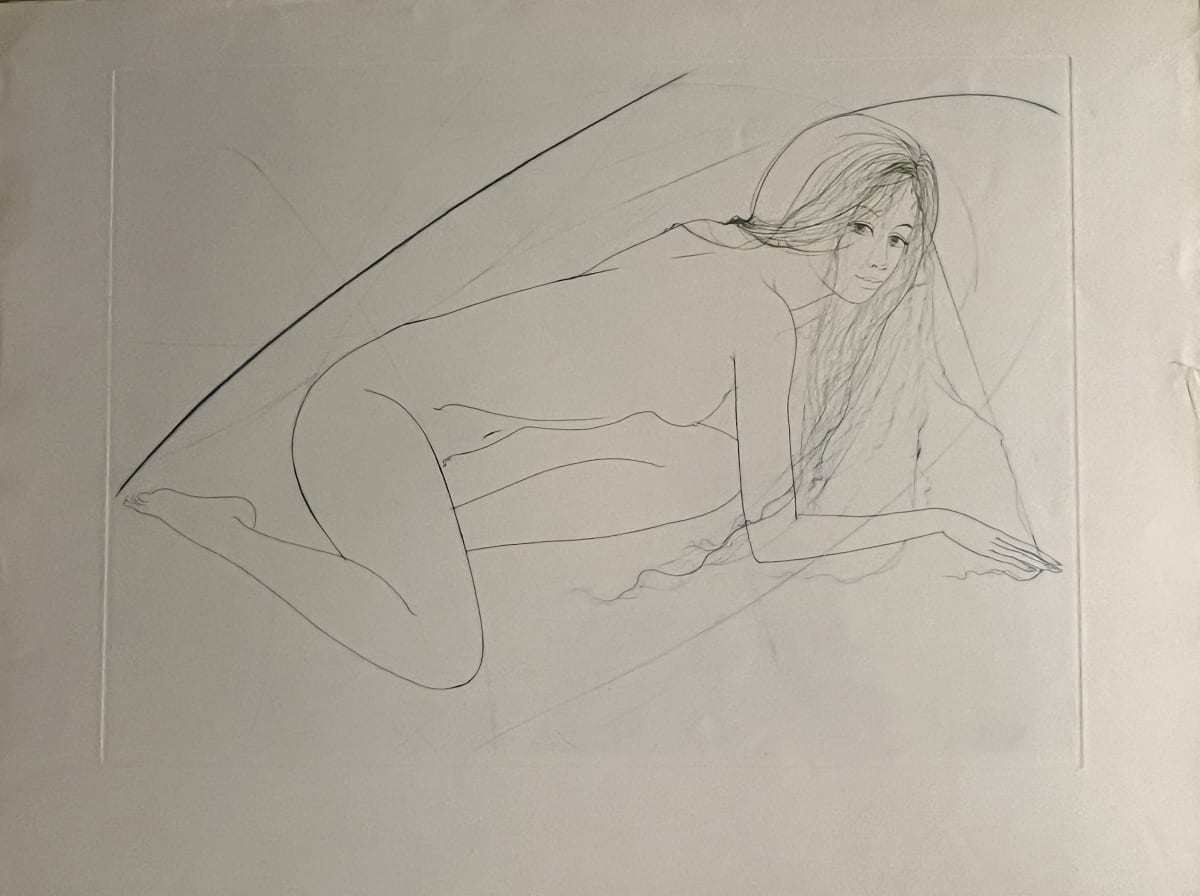 Nu au cheveux blonds by Jean Baptiste Valadié, Image 2.