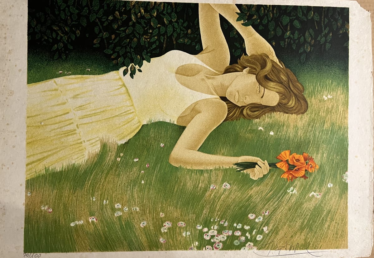 Dans le jardin by Yves Ganne 