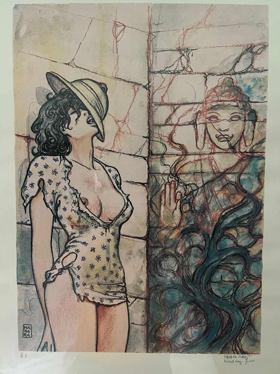 Fille jungle Budha by Manara, Image 1.