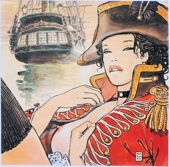 Molly Malone by Milo Manara 