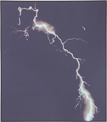 L'éclair by Daniel Pommereulle 