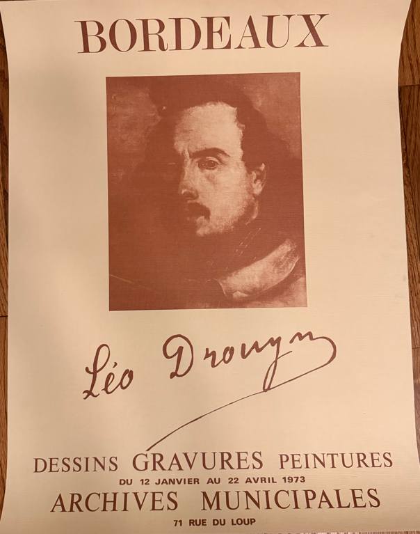 Leo Drouyn exposition Bordeaux Poster, Image 2.