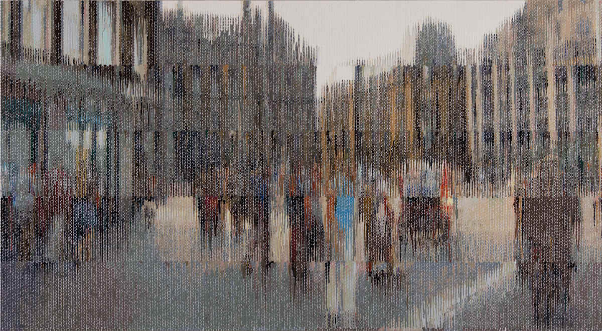 Dam Square Reflection by Bradley Hart Studio Inc 