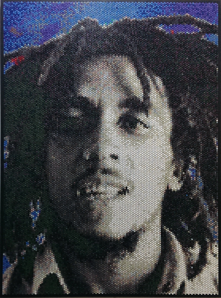 Bob Marley (injection) by Bradley Hart Studio Inc 