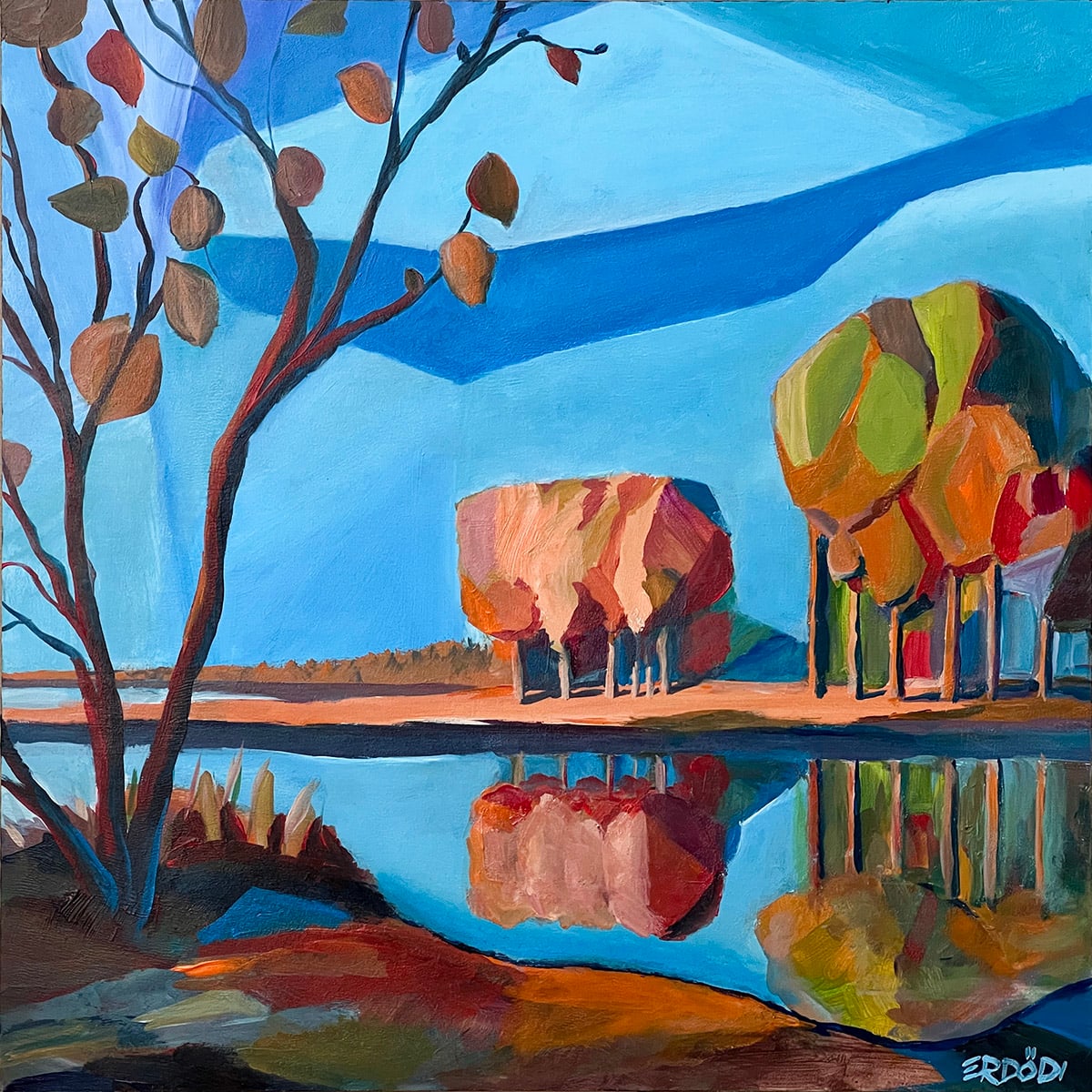 Vadkerti Lake by Tamas Erdodi 