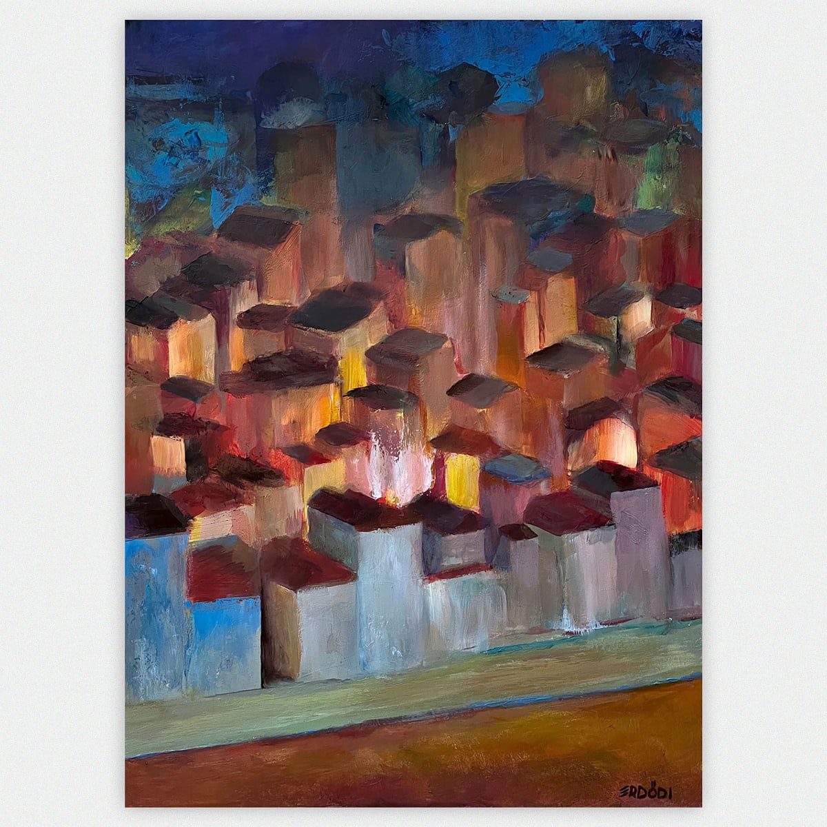 Porto Night by Tamas Erdodi 