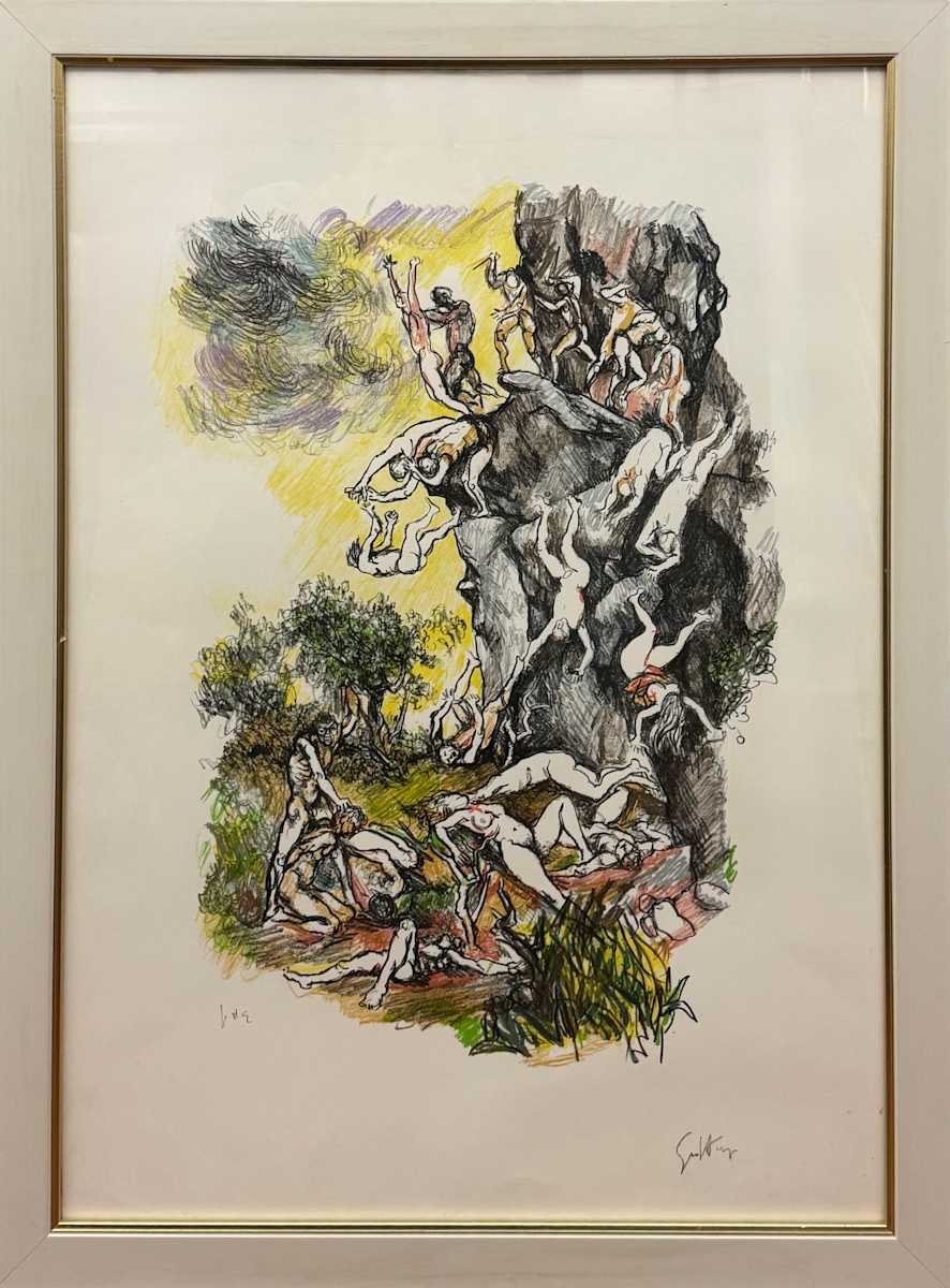 Omaggio ad Albrecht Dürer by Renato Guttuso (1911-1987), Image 1.