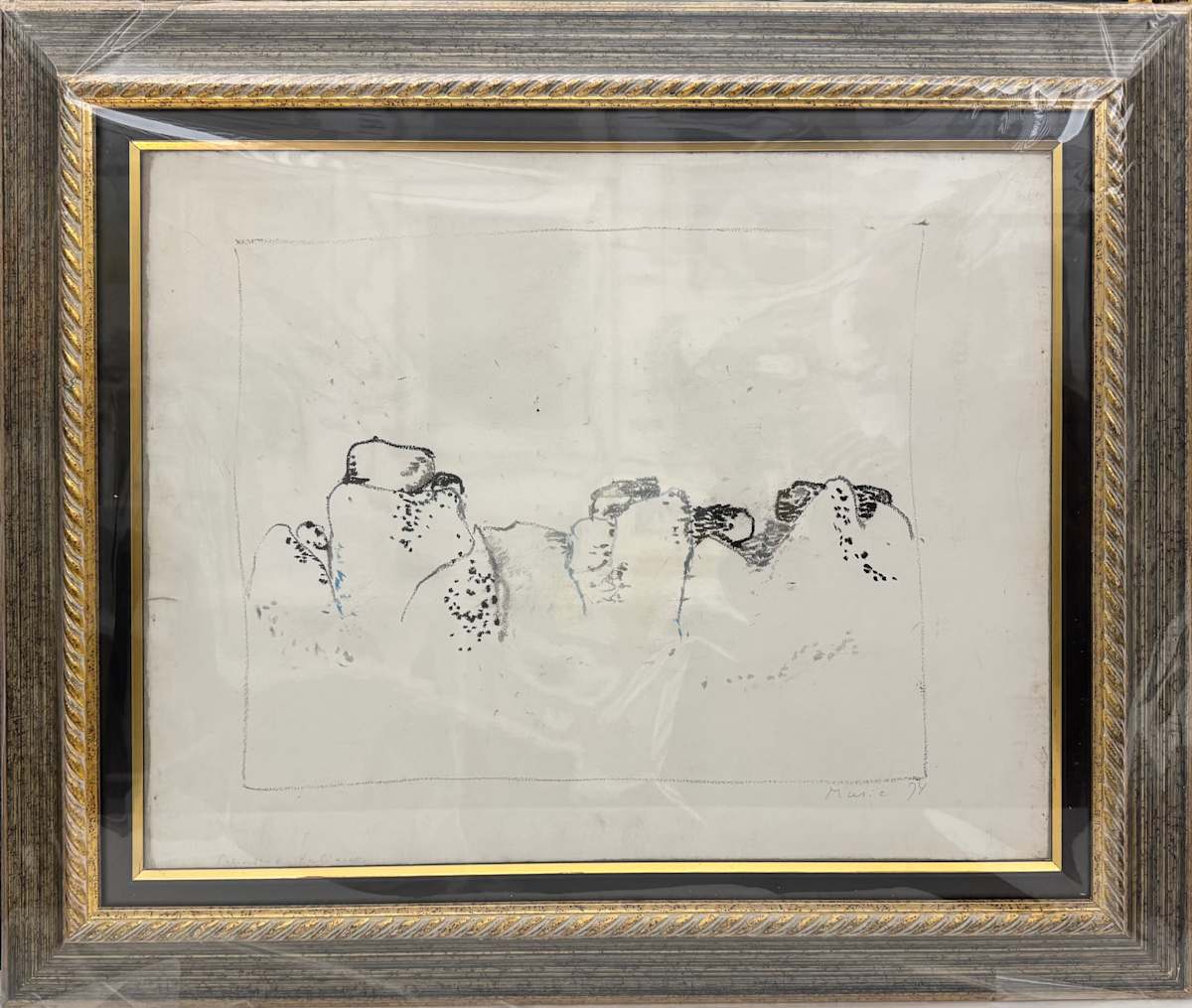 Paesaggio roccioso by Anton Zoran Mušič (1909-2005), Image 2.
