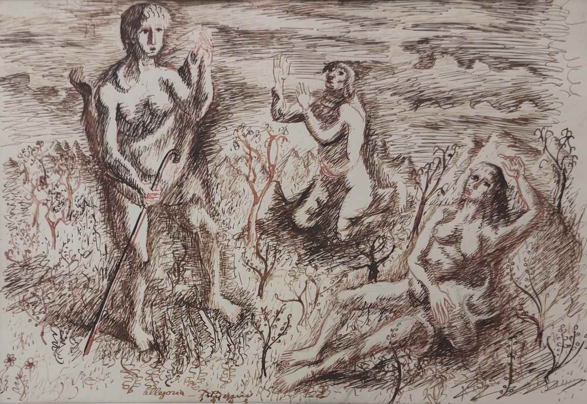 Allegoria by Felice Filippini (1917-1988), Image 1.
