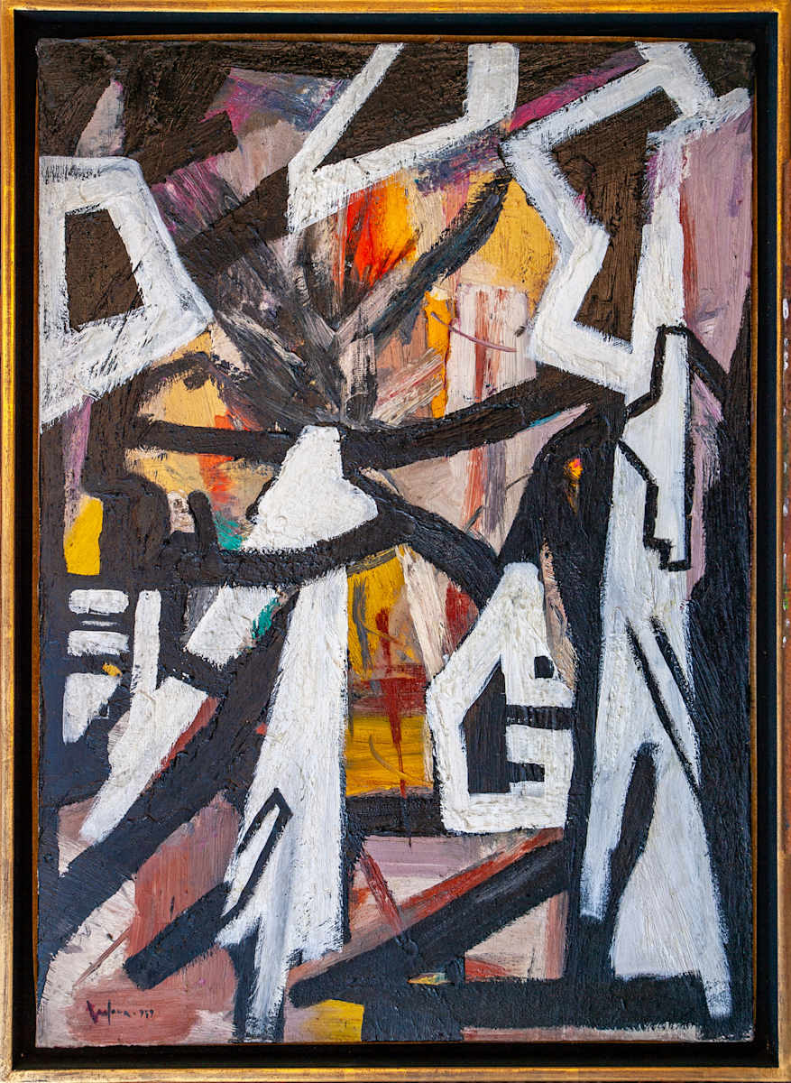 Contrasto n. 6 by Emilio Vedova (1919-2006), Image 2.