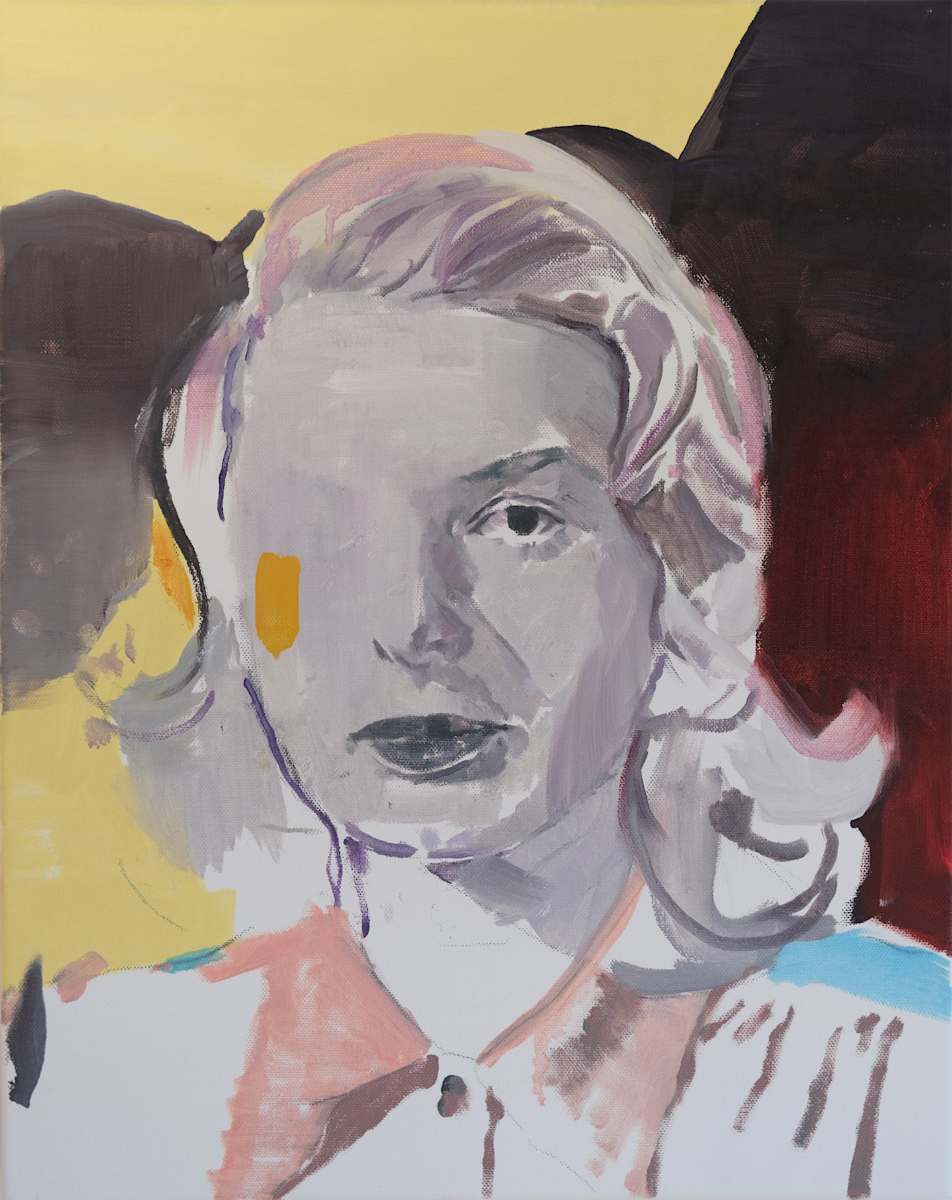 Disruptive portrait (yellow) by Valter Lopes (1980), Image 1.