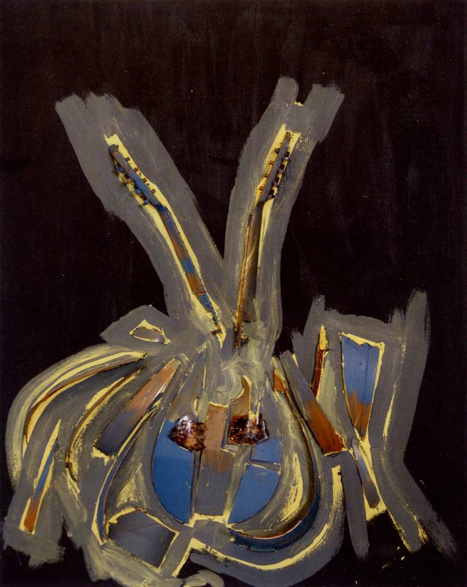 Mandolino by Fernandez Arman (1928-2005), Image 3.