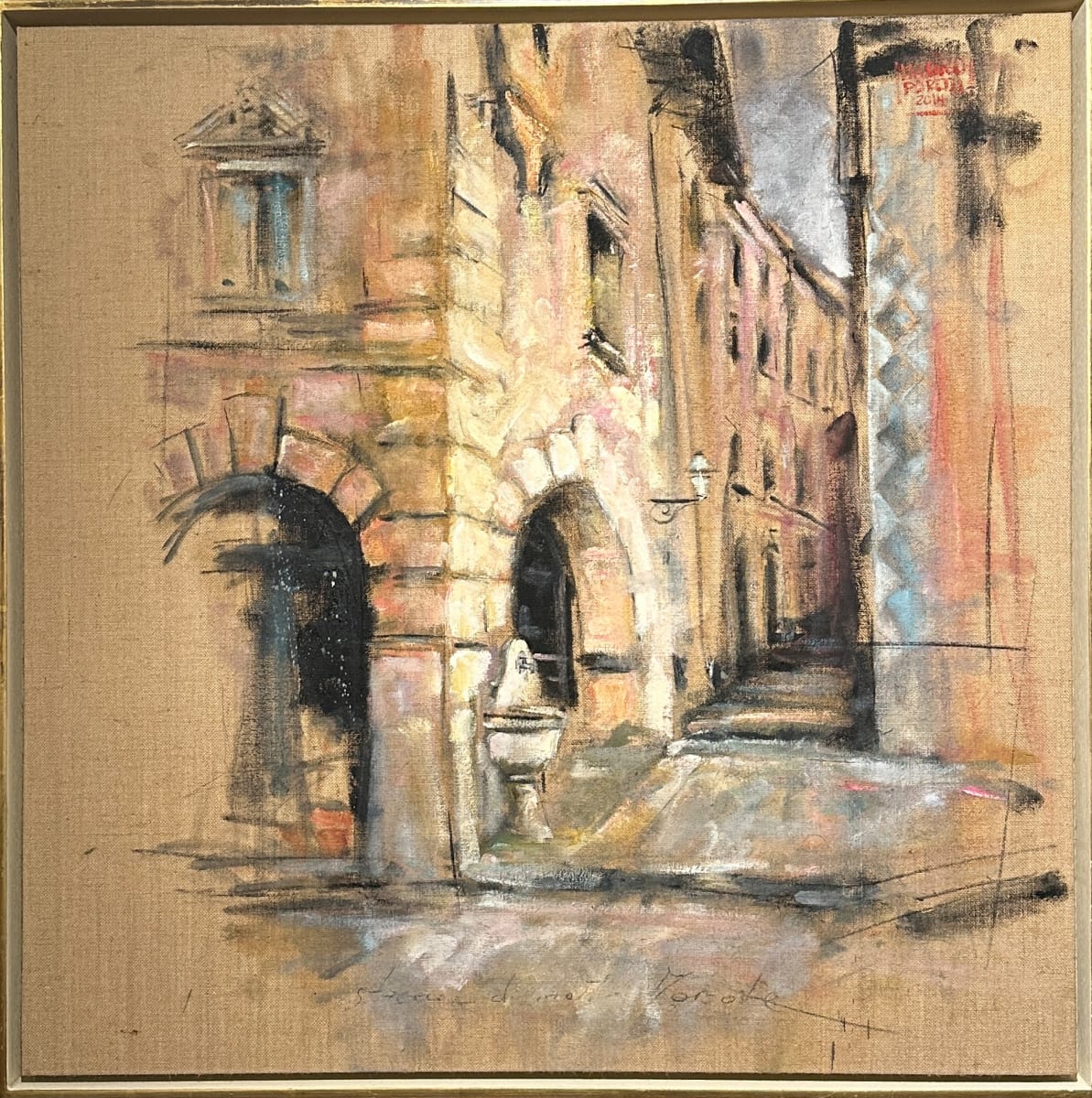 Strecia di Mort - Morcote by Mauro Poretti (1970), Image 1.