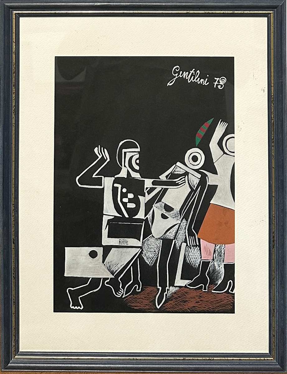 La gelosia by Franco Gentilini (1909-1981), Image 1.