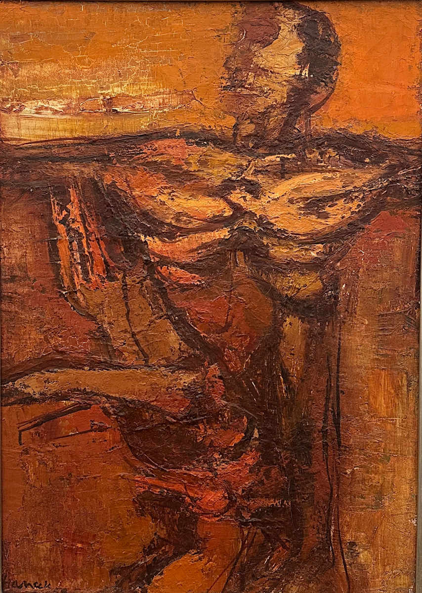 Uomo con cane by Franco Francese (1920-1996), Image 1.