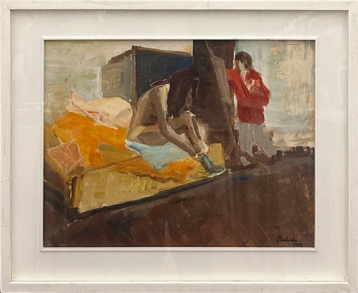 Ragazza che si sveste by Arnaldo Badodi (1913-1943), Image 1.