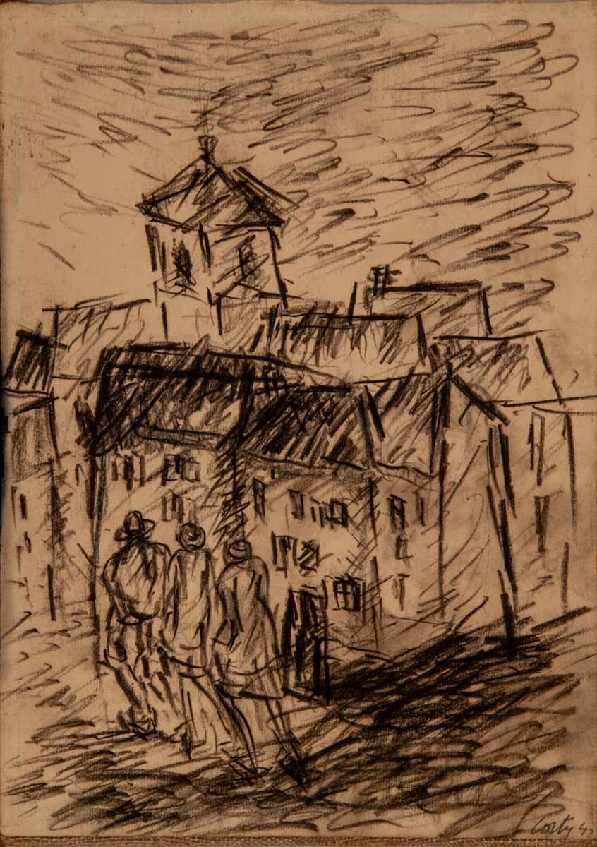 Alla messa by Jean Corty (1907-1946), Image 1.