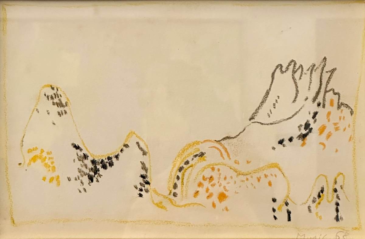 Paesaggio senese by Anton Zoran Mušič (1909-2005), Image 1.