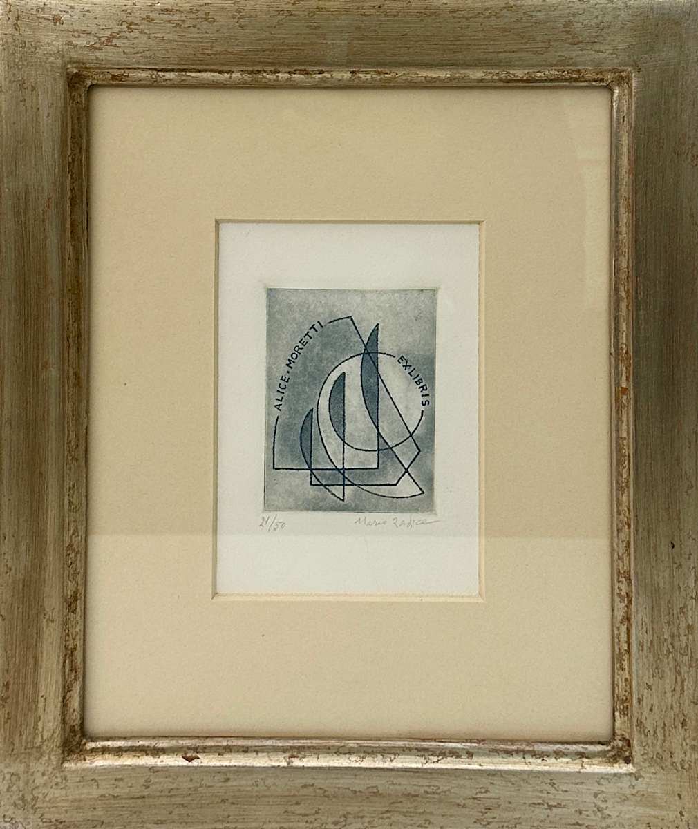 Ex Libris by Mario Radice (1898-1987), Image 1.