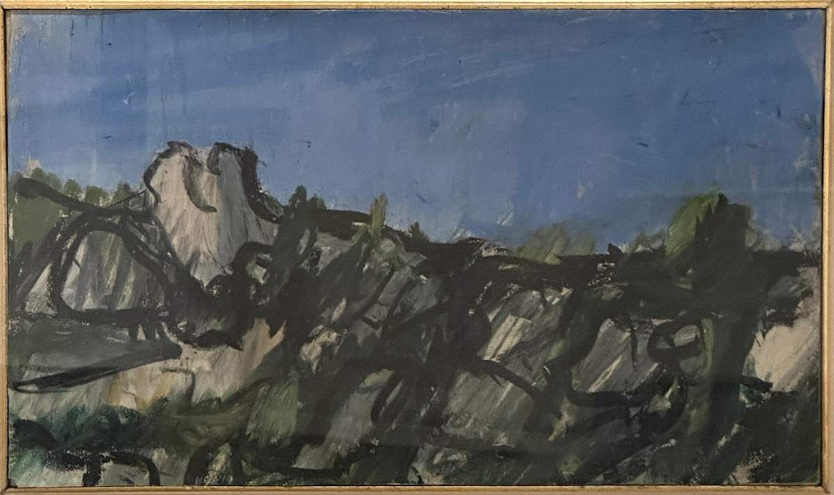 Picco della nave by Ennio Morlotti (1910-1992), Image 1.