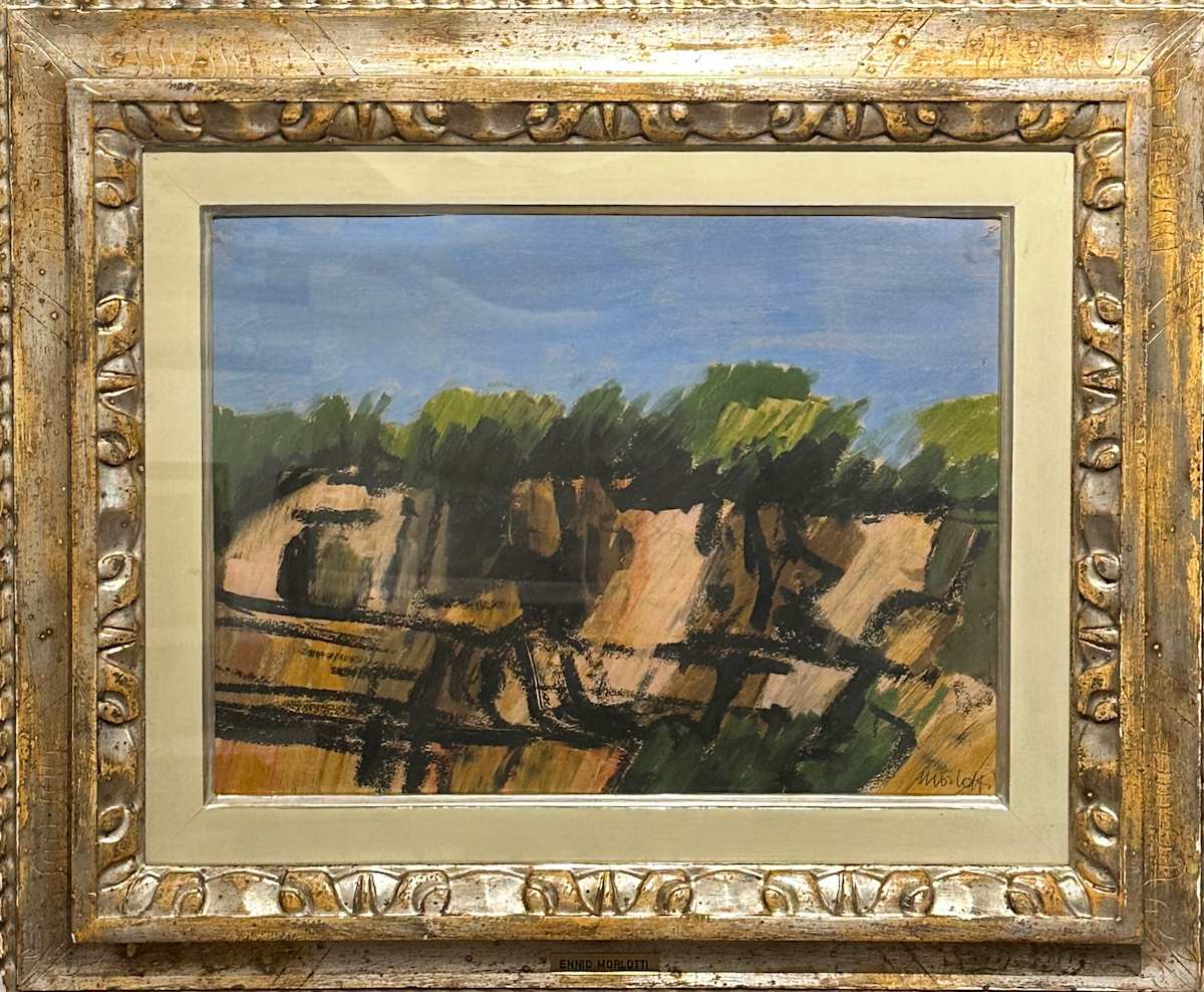 Le Rocce 2 by Ennio Morlotti (1910-1992), Image 1.