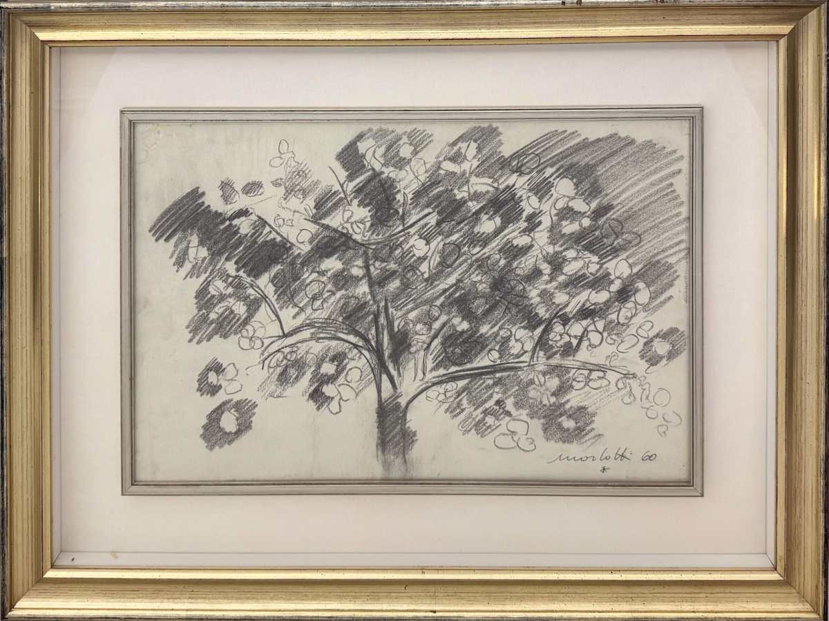 Albero in fiore by Ennio Morlotti (1910-1992), Image 1.