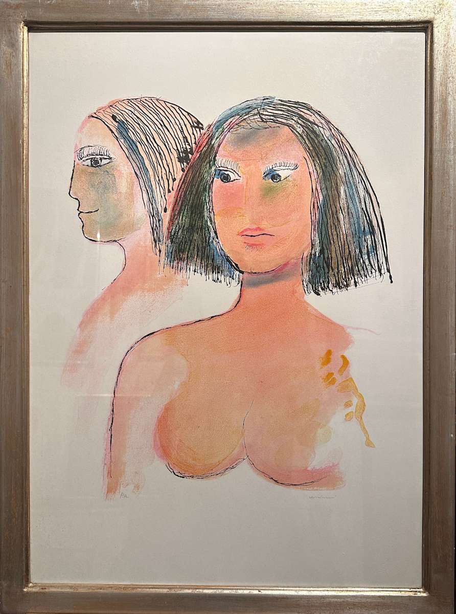 Le due belle by Bruno Cassinari (1912-1992), Image 1.