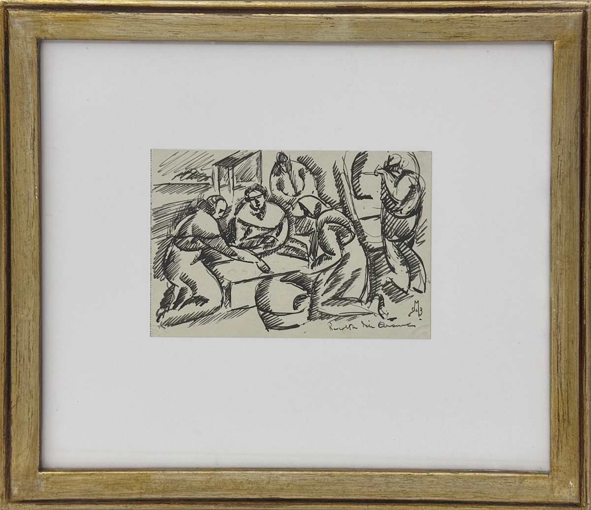 Raccolta degli aranci by Roberto Marcello Iras Baldessari (1894-1965), Image 1.