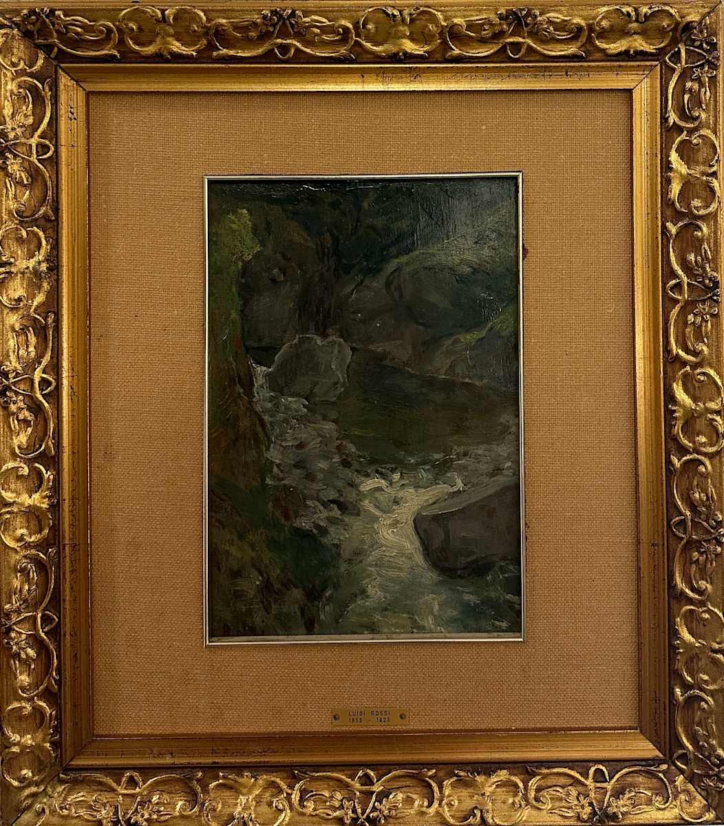 Fiume Maggia (Valle Maggia) by Luigi Rossi (1853-1923), Image 1.