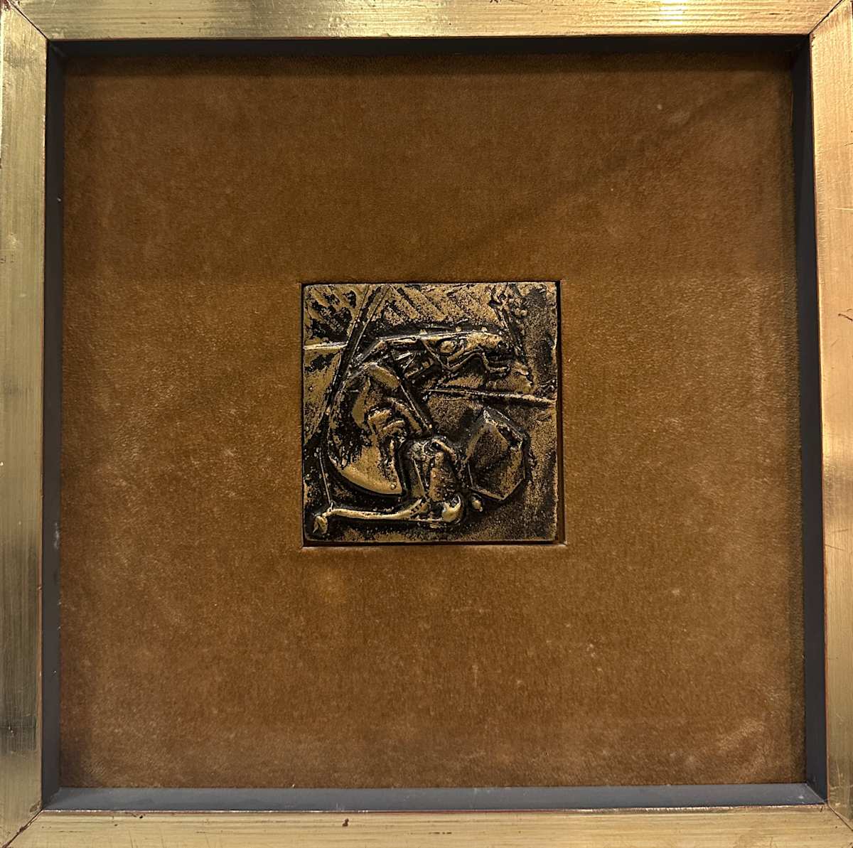 Cavallo in rilievo by Nag Arnoldi (1928-2017), Image 1.
